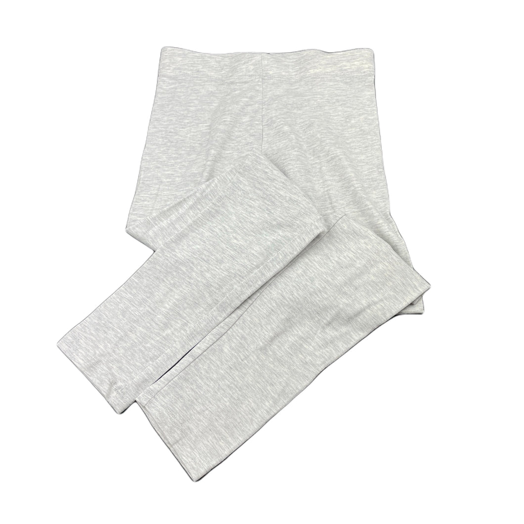 Girls B Collection, grey marle leggings, elasticated, Inside leg: 53cm, EUC, size 7,  