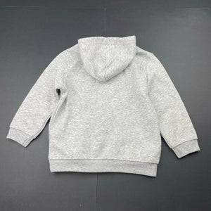unisex Emerson, grey fleece lined hoodie sweater, EUC, size 2,  