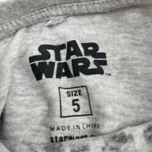 Load image into Gallery viewer, Boys Star Wars, Future Jedi long sleeve tee / top, FUC, size 5,  