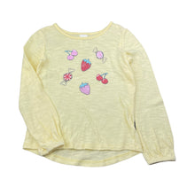 Load image into Gallery viewer, Girls Target, yellow knit cotton long sleeve top, EUC, size 5,  