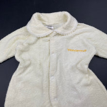 Load image into Gallery viewer, unisex Bonds, lemon classic wondersuit coverall / romper, GUC, size 000,  