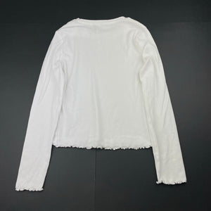 Girls Primark, ribbed stretchy long sleeve top, GUC, size 10-11,  