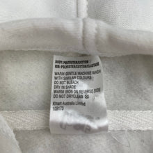 Load image into Gallery viewer, Boys H&amp;T, white fleece lined zip hoodie sweater, EUC, size 6,  