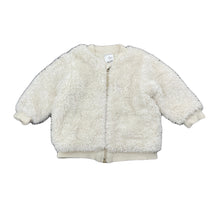 Load image into Gallery viewer, Girls Kids &amp; Co, cotton lined faux fur jacket, FUC, size 0,  