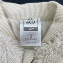Load image into Gallery viewer, Girls Kids &amp; Co, cotton lined faux fur jacket, FUC, size 0,  