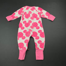 Load image into Gallery viewer, Girls Bonds, Mickey Mouse zip wondersuit / zippy / romper, FUC, size 000,  