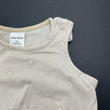Load image into Gallery viewer, Girls Baby Berry, stretchy summer romper, rainbows, GUC, size 00,  