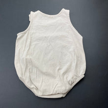 Load image into Gallery viewer, Girls Baby Berry, stretchy summer romper, rainbows, GUC, size 00,  