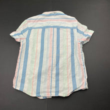 Load image into Gallery viewer, Boys KID, striped linen / cotton short sleeve shirt, EUC, size 3,  