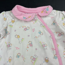 Load image into Gallery viewer, Girls Kidlooks, cotton romper, fairy bear, GUC, size 0,  