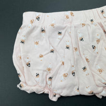 Load image into Gallery viewer, Girls Baby Berry, pink cotton shorts, elasticated, GUC, size 0,  