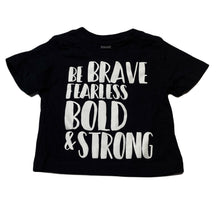 Load image into Gallery viewer, unisex black, cotton t-shirt / top, EUC, size 00,  