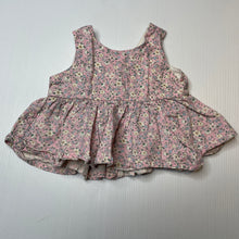 Load image into Gallery viewer, Girls La Sienna Couture, floral cotton summer top, GUC, size 00,  