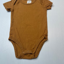 Load image into Gallery viewer, unisex Anko, ribbed cotton bodysuit / romper, FUC, size 00,  