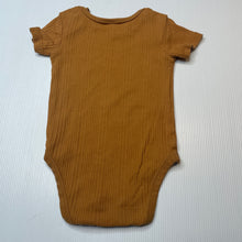 Load image into Gallery viewer, unisex Anko, ribbed cotton bodysuit / romper, FUC, size 00,  