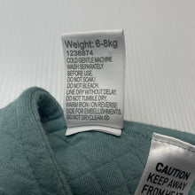 Load image into Gallery viewer, unisex Baby Berry, lightly quilted overalls / romper, EUC, size 00,  