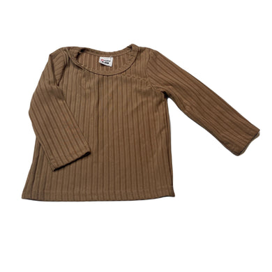 Girls PatPat, lightweight ribbed long sleeve top, EUC, size 0,  