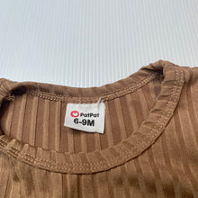 Load image into Gallery viewer, Girls PatPat, lightweight ribbed long sleeve top, EUC, size 0,  