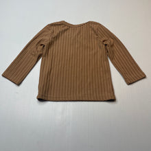 Load image into Gallery viewer, Girls PatPat, lightweight ribbed long sleeve top, EUC, size 0,  