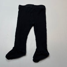 Load image into Gallery viewer, unisex Baby Berry, ribbed footed leggings / bottoms, FUC, size 00,  