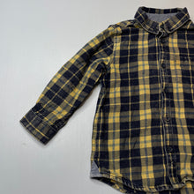 Load image into Gallery viewer, Boys Target, checked cotton long sleeve shirt, FUC, size 4,  