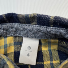 Load image into Gallery viewer, Boys Target, checked cotton long sleeve shirt, FUC, size 4,  