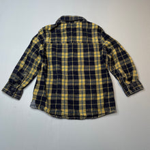 Load image into Gallery viewer, Boys Target, checked cotton long sleeve shirt, FUC, size 4,  