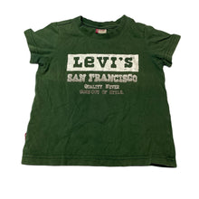 Load image into Gallery viewer, Boys Levis, green cotton t-shirt / top, FUC, size 2,  