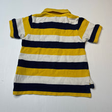 Load image into Gallery viewer, Boys Polo by Ralph Lauren, striped cotton polo top, large pony, wash fade, FUC, size 2,  