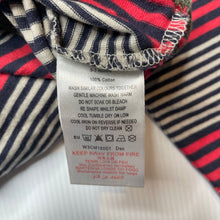 Load image into Gallery viewer, Boys Charlie &amp; Me, striped cotton bodysuit / romper, EUC, size 000,  