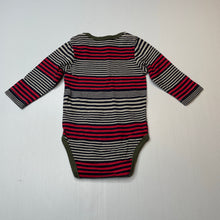 Load image into Gallery viewer, Boys Charlie &amp; Me, striped cotton bodysuit / romper, EUC, size 000,  