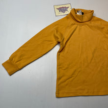 Load image into Gallery viewer, unisex Fun Spirit, gold roll neck top / skivvy, NEW, size 2,  