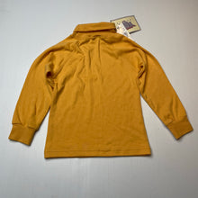 Load image into Gallery viewer, unisex Fun Spirit, gold roll neck top / skivvy, NEW, size 2,  