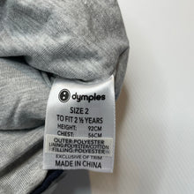 Load image into Gallery viewer, Boys Dymples, puffer vest / sleeveless jacket, dinosaurs, GUC, size 2,  