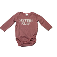 Load image into Gallery viewer, Girls H&amp;M, organic cotton bodysuit / romper, GUC, size 000,  
