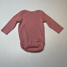 Load image into Gallery viewer, Girls H&amp;M, organic cotton bodysuit / romper, GUC, size 000,  