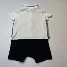 Load image into Gallery viewer, Boys Target, organic cotton novelty romper, EUC, size 0,  