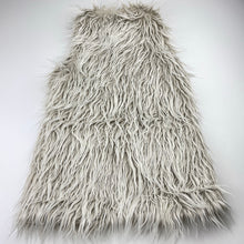 Load image into Gallery viewer, Girls F&amp;F, lined faux fur vest, single hook fastening, FUC, size 7-8,  