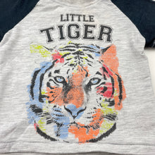 Load image into Gallery viewer, Boys Dymples, lightweight tee / top, tiger, FUC, size 00,  
