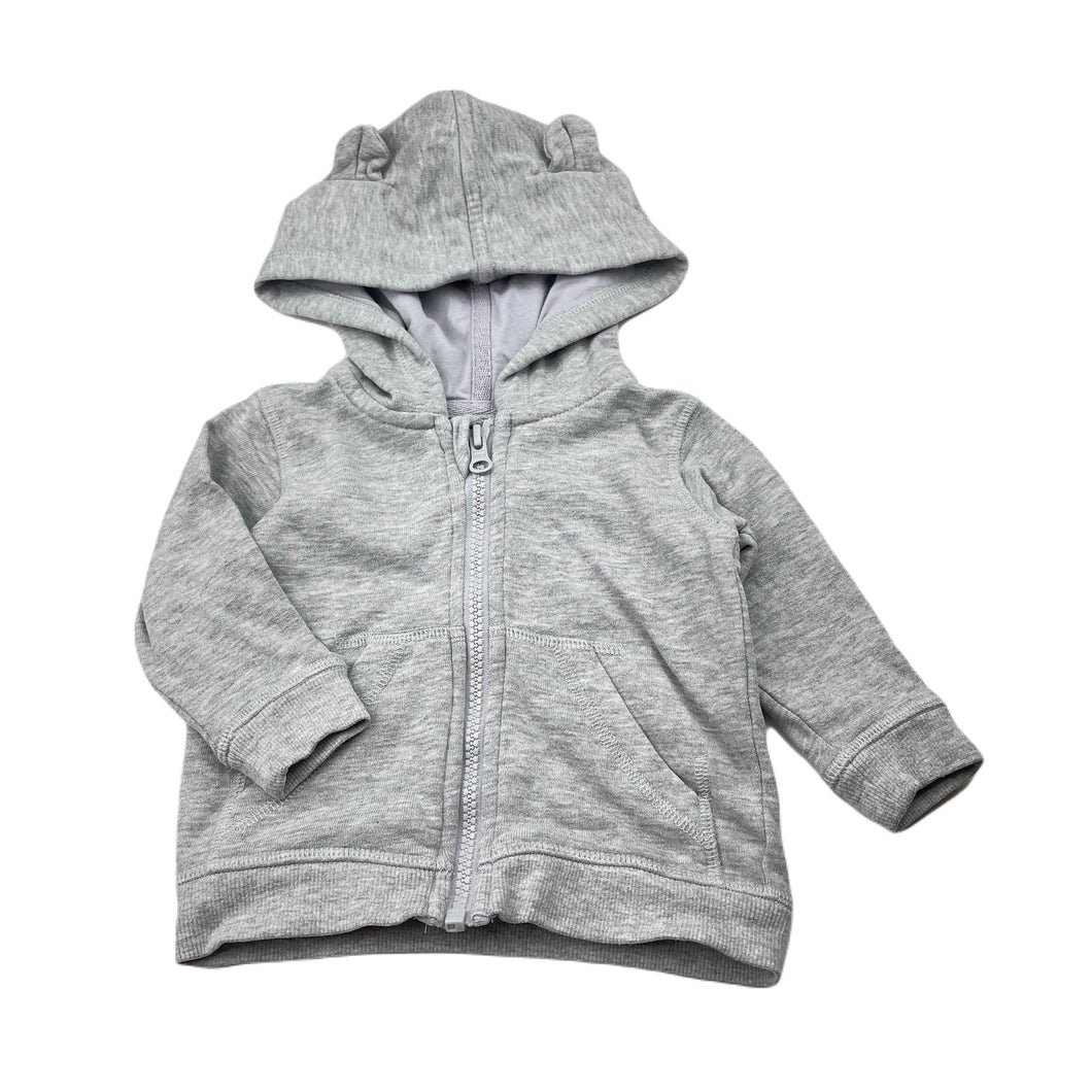 unisex Tiny Little Wonders, fleece lined zip hoodie sweater, GUC, size 00,  