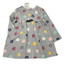 Load image into Gallery viewer, Girls Zara, long sleeve dress, NEW, size 3-4, L: 48cm