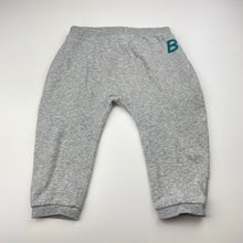 Load image into Gallery viewer, Boys Bonds, grey track pants, elasticated, discolouration on front, FUC, size 2,  