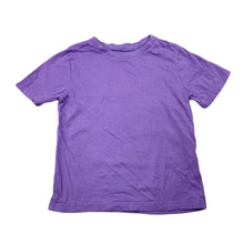 Load image into Gallery viewer, unisex H&amp;M, purple cotton tee / top, GUC, size 3-4,  