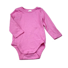 Load image into Gallery viewer, Girls Target, pink organic cotton bodysuit / romper, EUC, size 0,  