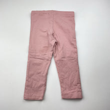 Load image into Gallery viewer, Girls H&amp;M, fleece lined leggings / pants, adjustable, EUC, size 1,  