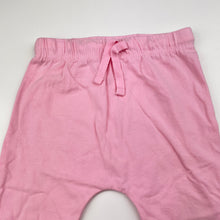 Load image into Gallery viewer, Girls Baby Berry, pink stretchy leggings / bottoms, FUC, size 0,  