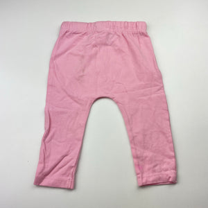 Girls Baby Berry, pink stretchy leggings / bottoms, FUC, size 0,  