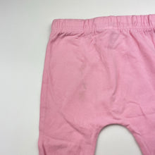 Load image into Gallery viewer, Girls Baby Berry, pink stretchy leggings / bottoms, FUC, size 0,  