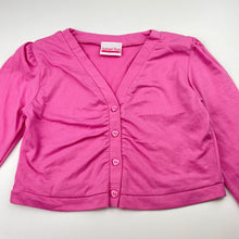 Load image into Gallery viewer, Girls Tickled Pink, lightweight cardigan / button up top, EUC, size 6,  