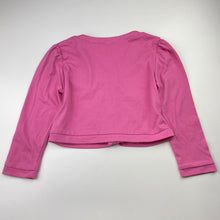 Load image into Gallery viewer, Girls Tickled Pink, lightweight cardigan / button up top, EUC, size 6,  